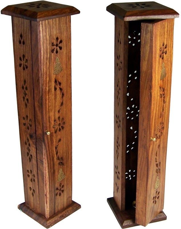 Quemador de incienso Vertical Brass