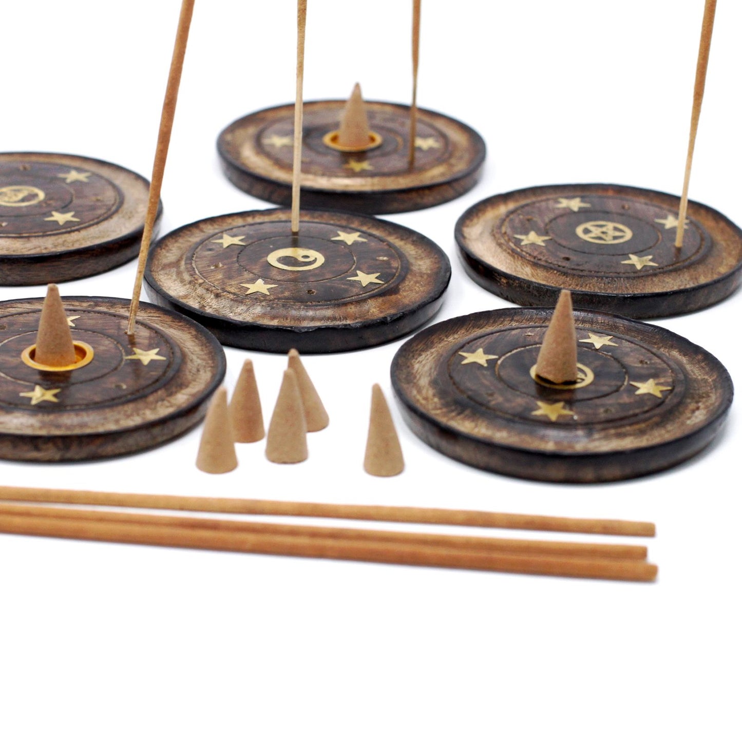 Disco Quemador de Incienso para Conos y Varillas (10cm)