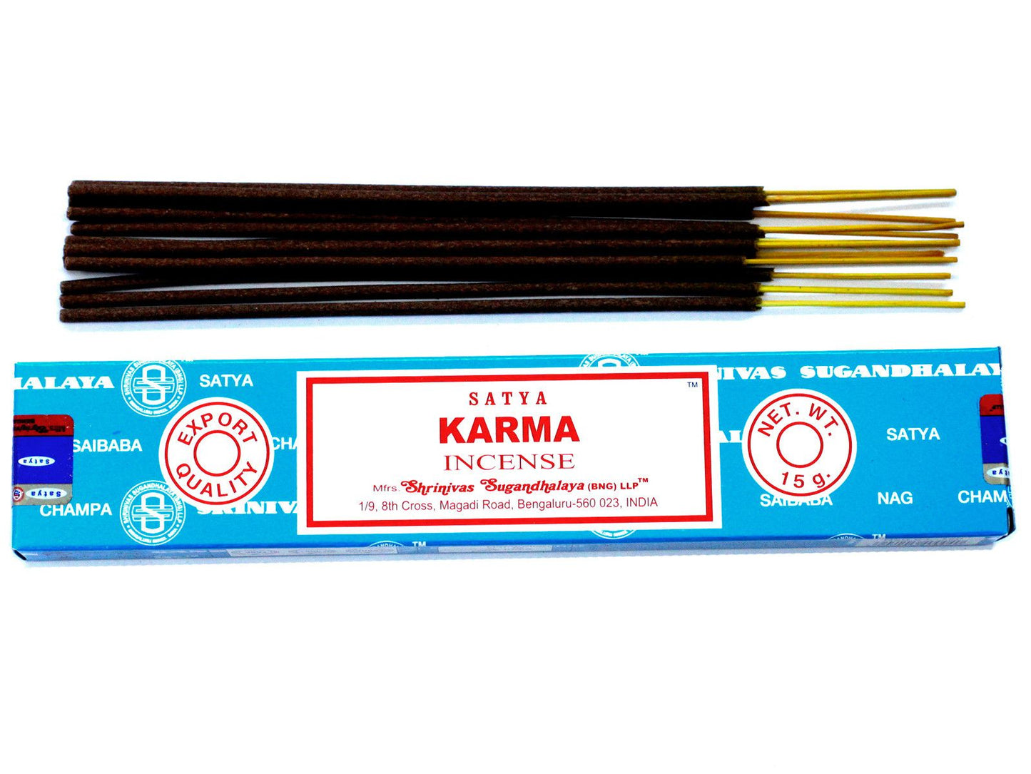 Varillas de Incienso Satya con Fragancia a Karma (15gm)