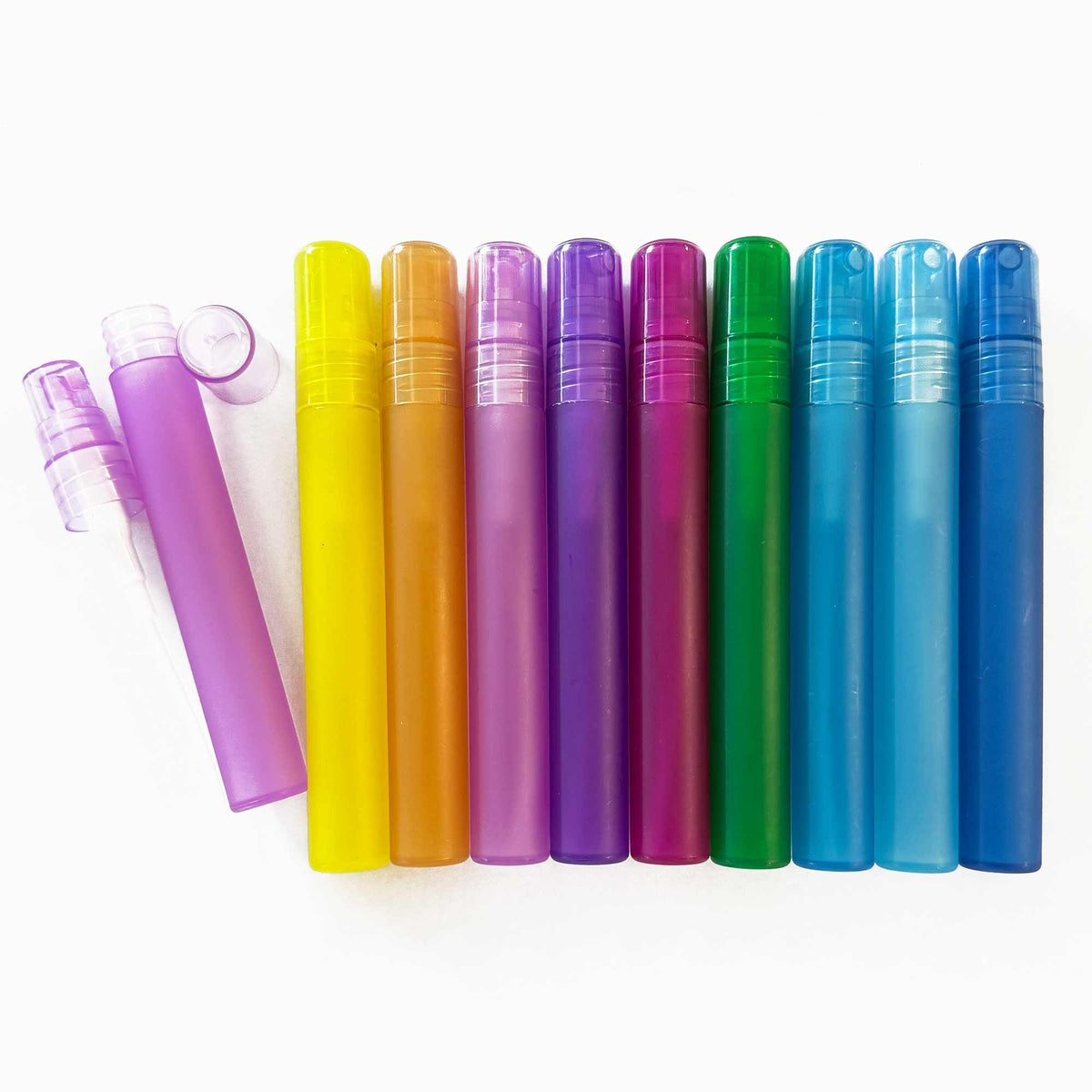 Frasco de Perfume de Bolsillo Recargable Spray 10 ml (colores aleatorios)