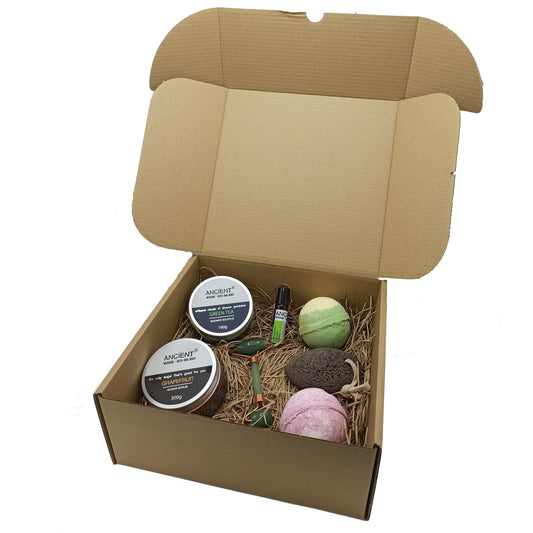 Caja Regalo Kraft 26x26x11