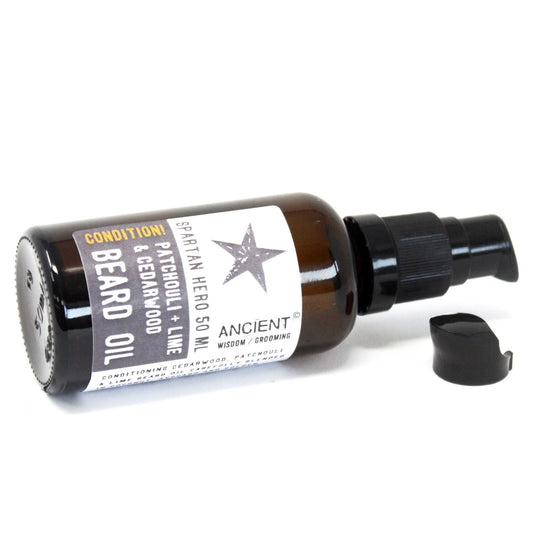 50ml Aceite para la barba - Heroe Espartano