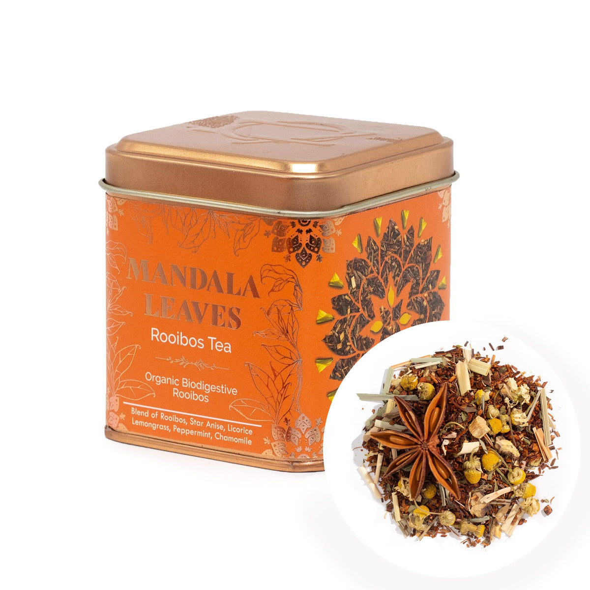 Té Orgánico Biodigest Rooibos 50 gr