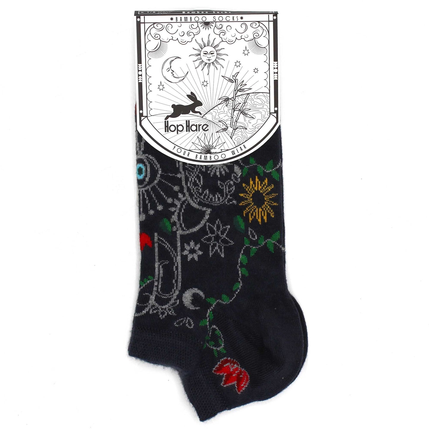 Calcetines Bajos Hop Hare de Bamboo Hamsa M/L (41-46)