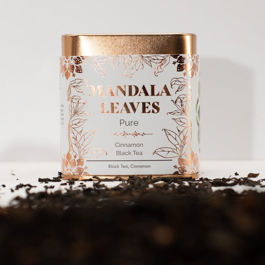 Té negro orgánico de canela de 50 g