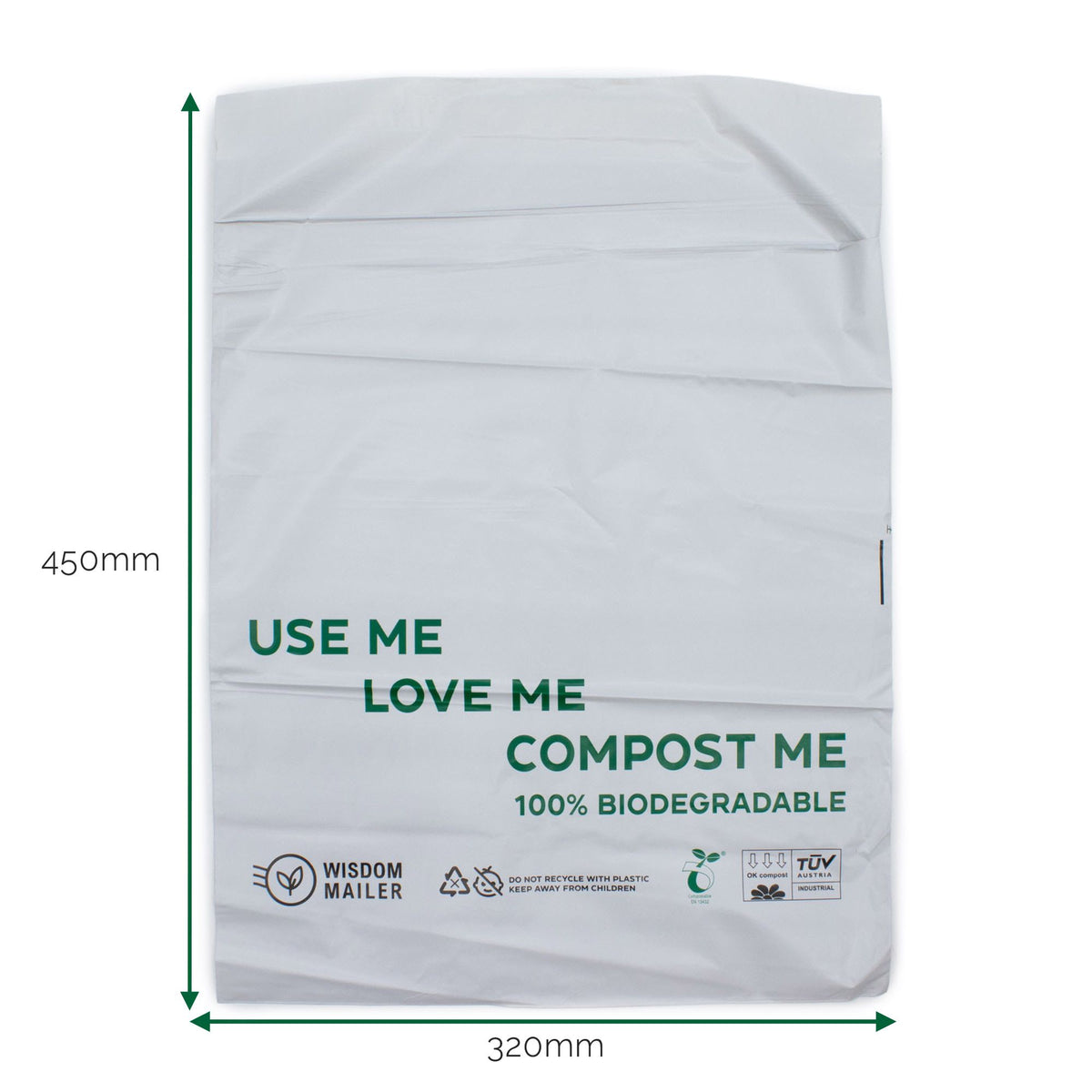 Sobres acolchados biodegradables al 100% (320x450mm)