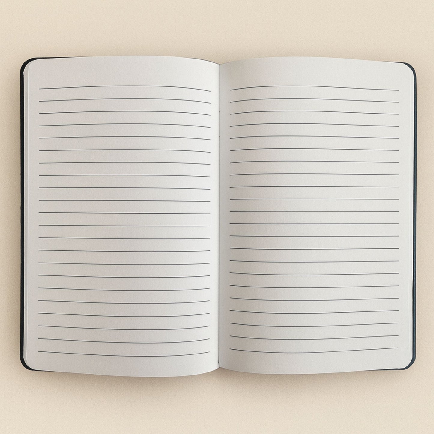 Cuaderno de terciopelo verde oscuro - 80 páginas - Haz que suceda