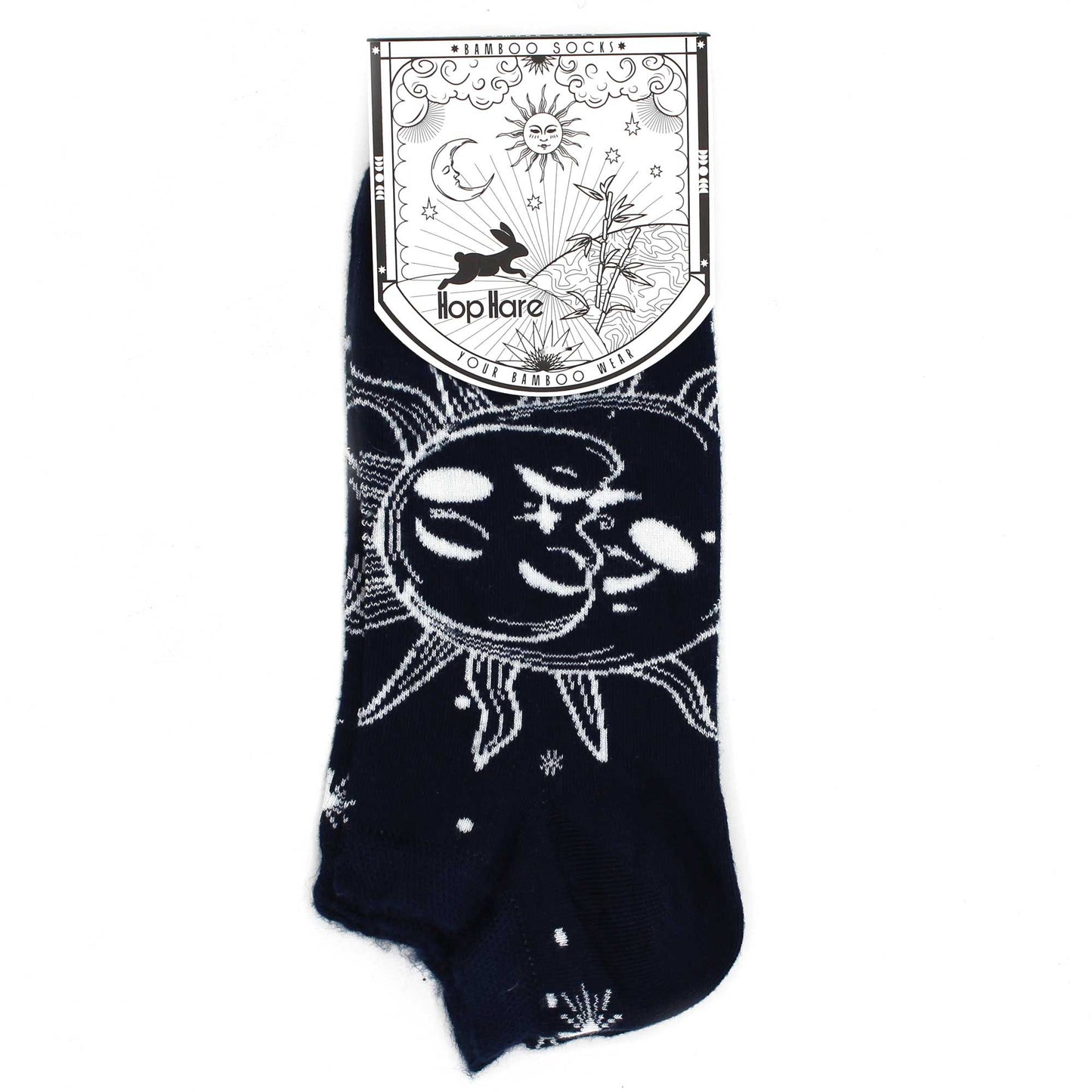 Calcetines de Tobillo Hop Hare en Fibra de Bamboo Sol y Luna (41-46)