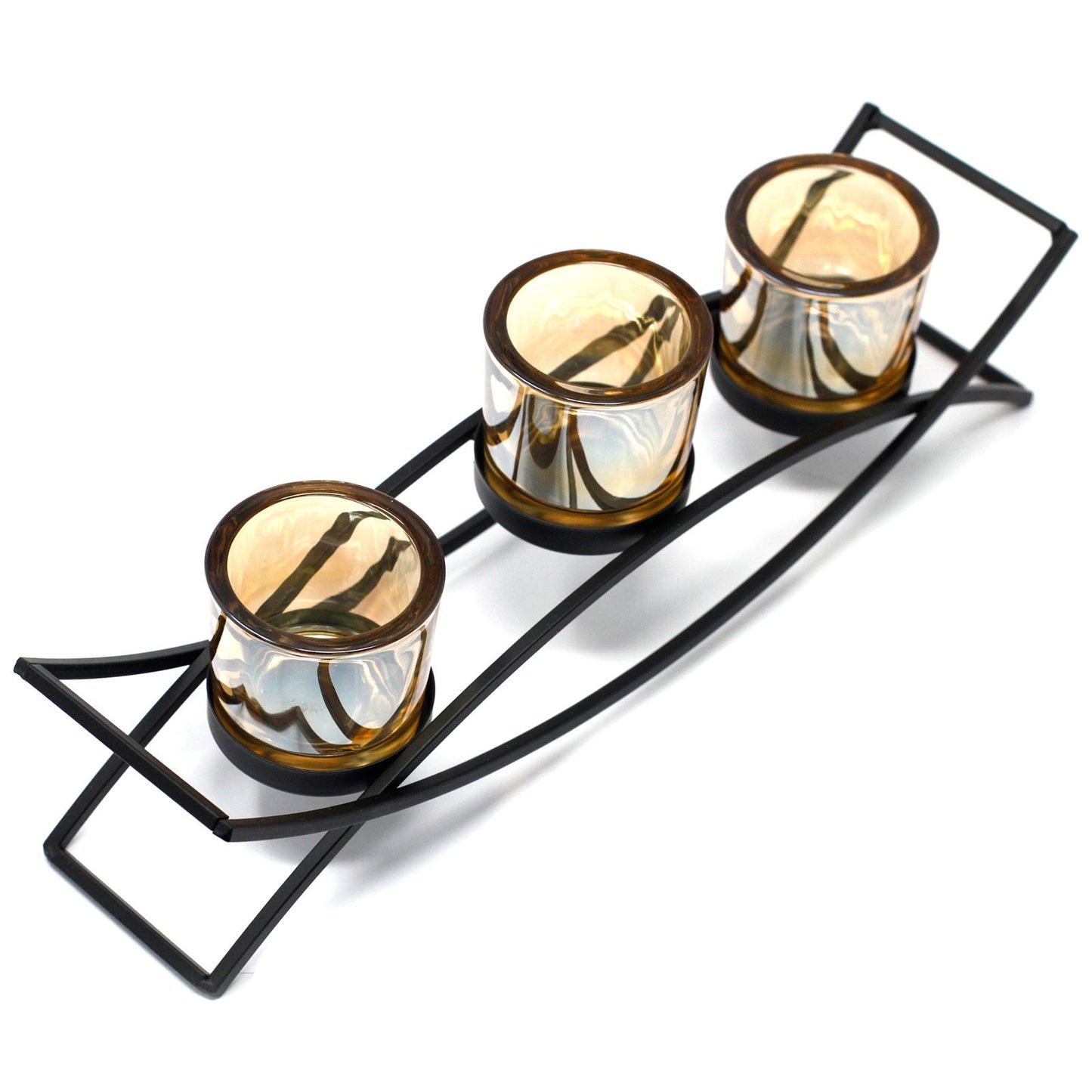 Candelabro de Hierro para 3 Velas