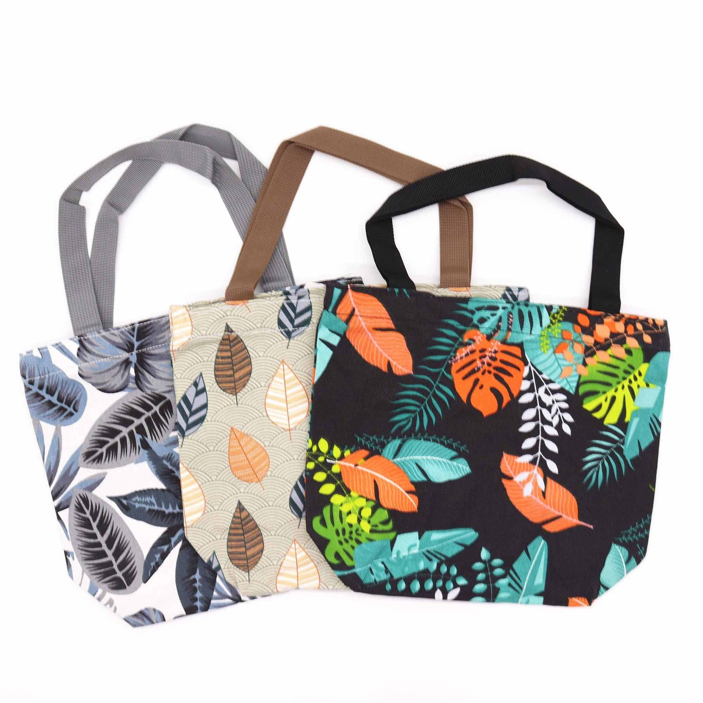 Bolsa para Compras de Tela Tropical (32x23x10cms)