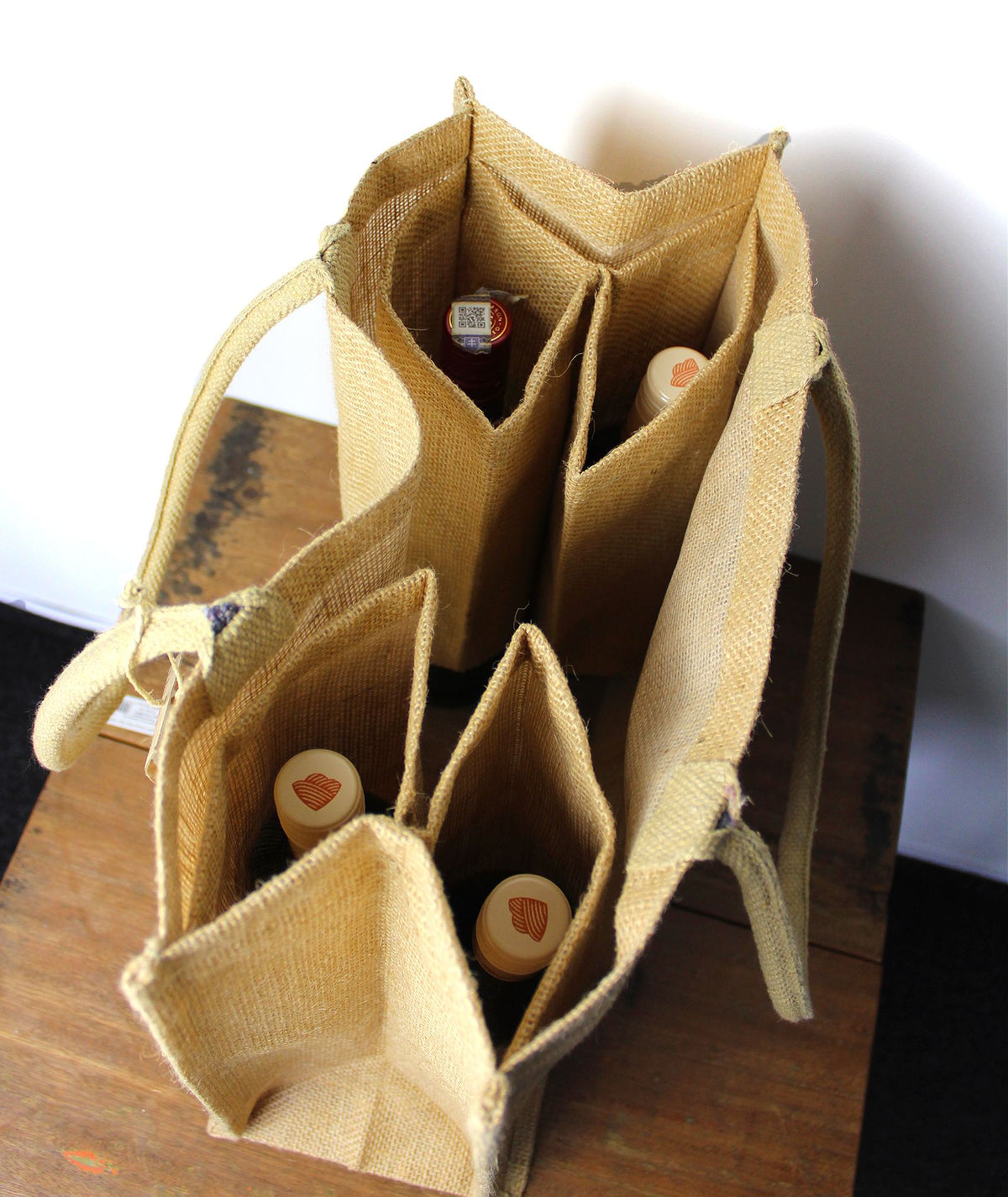 Bolsa de Yute Grande - Portabotellas