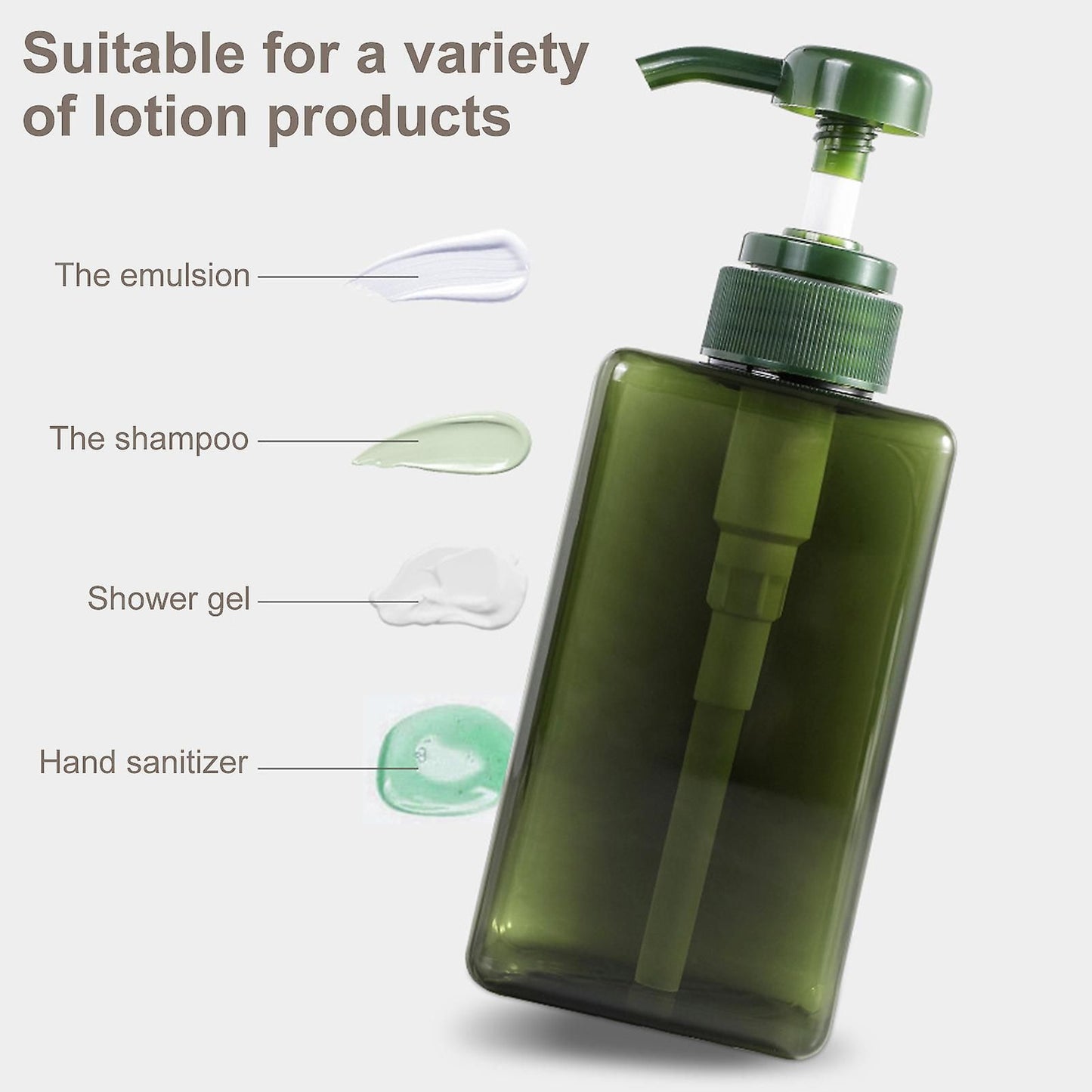 Botella dispensadora alta reutilizable - 280ml