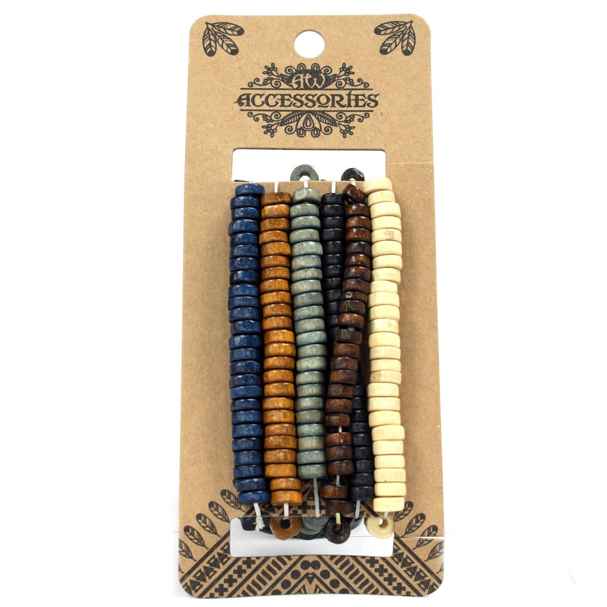 Set de Pulseras de Hombre - Tonos Azules (diseño aleatorio)