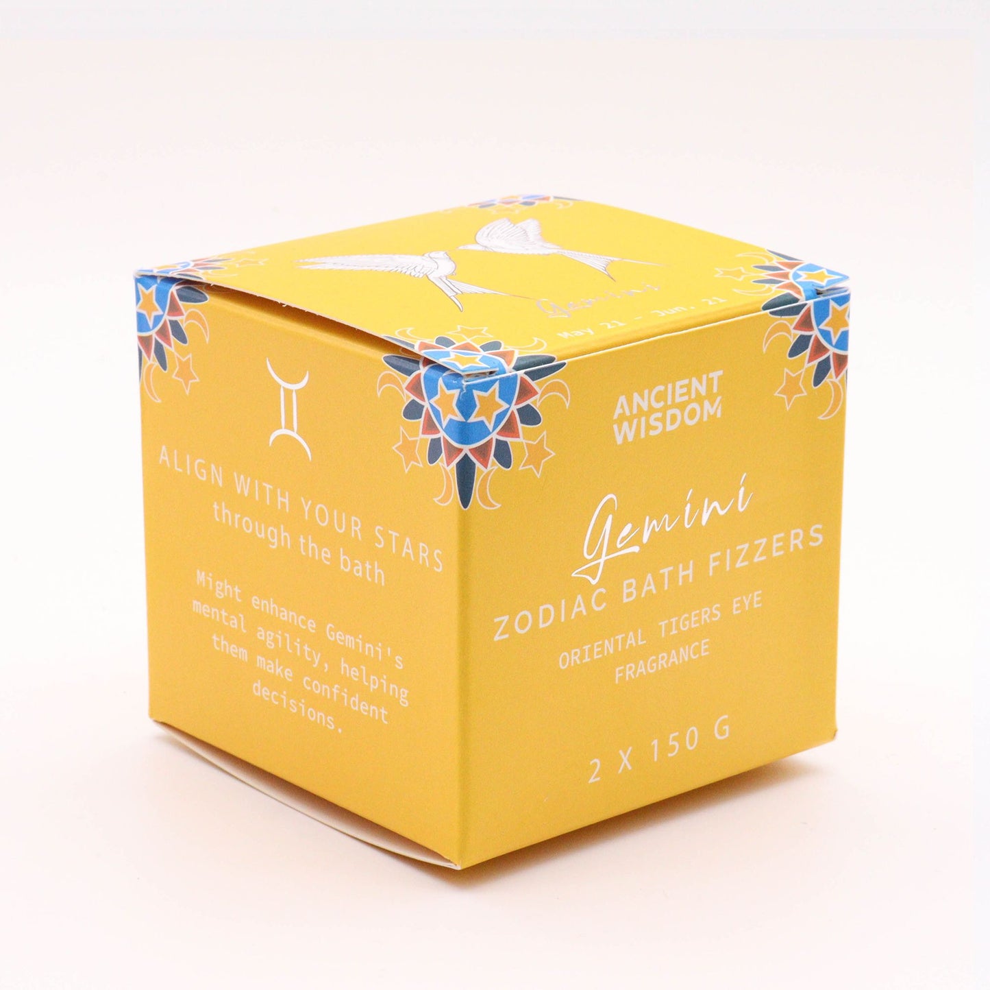 Set de Bombas de Baño del Horóscopo Signo Geminis