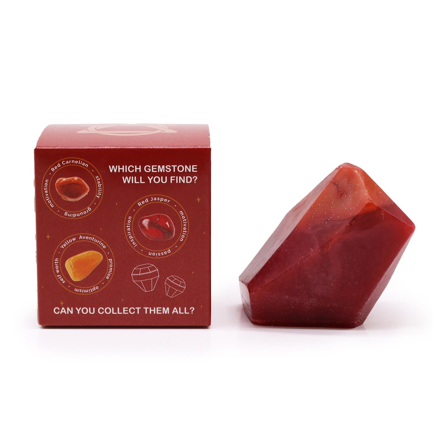 Pastilla de Jabón Elemental de Cristal Fuego