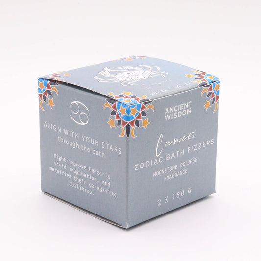Set de Bombas de Baño del Horóscopo Signo Cancer