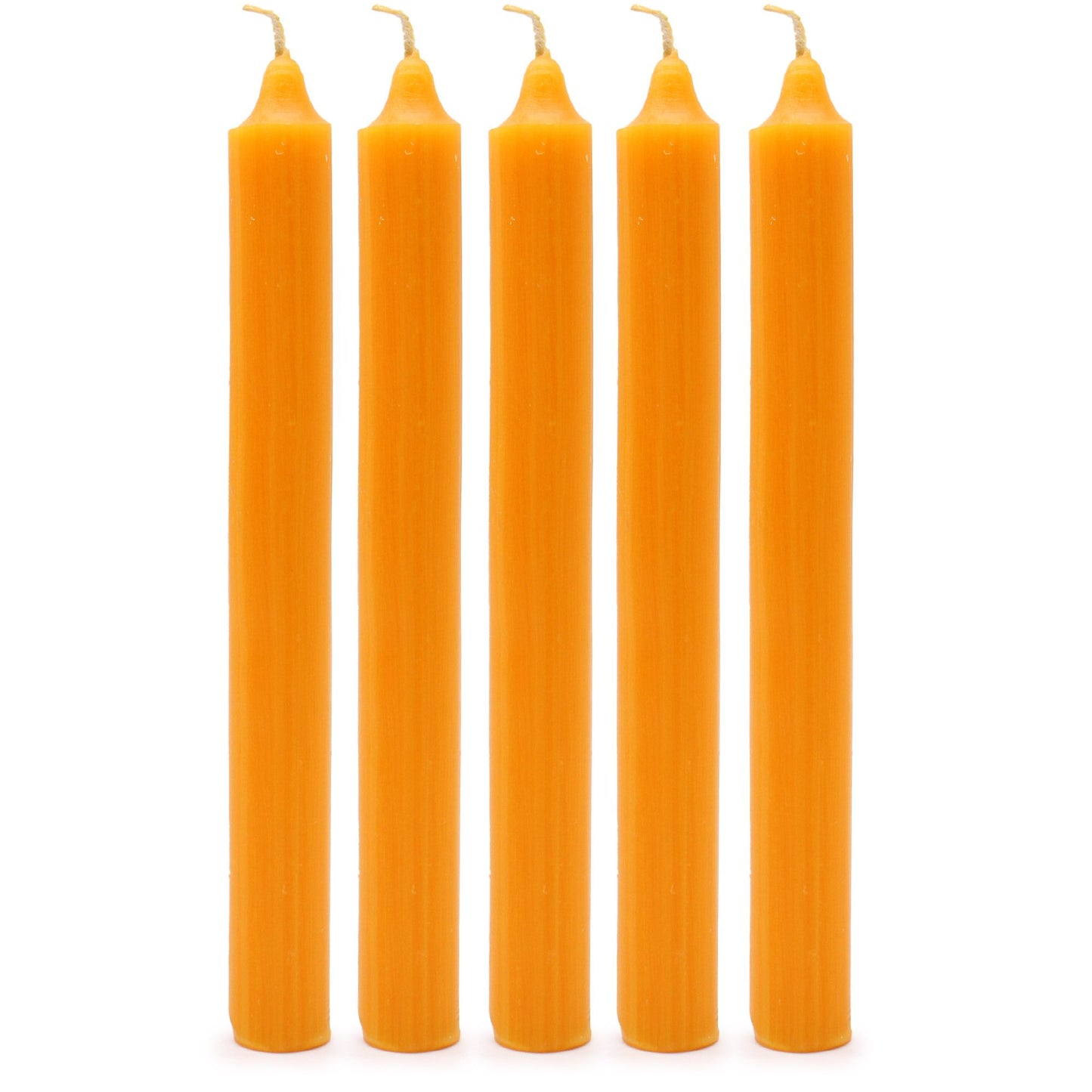 Caja de Velas para Mesa de Color Mango Rústico (Pack de 21 unids)
