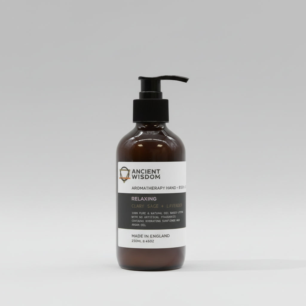 Loción para manos y cuerpo de salvia esclarea y lavanda 250 ml