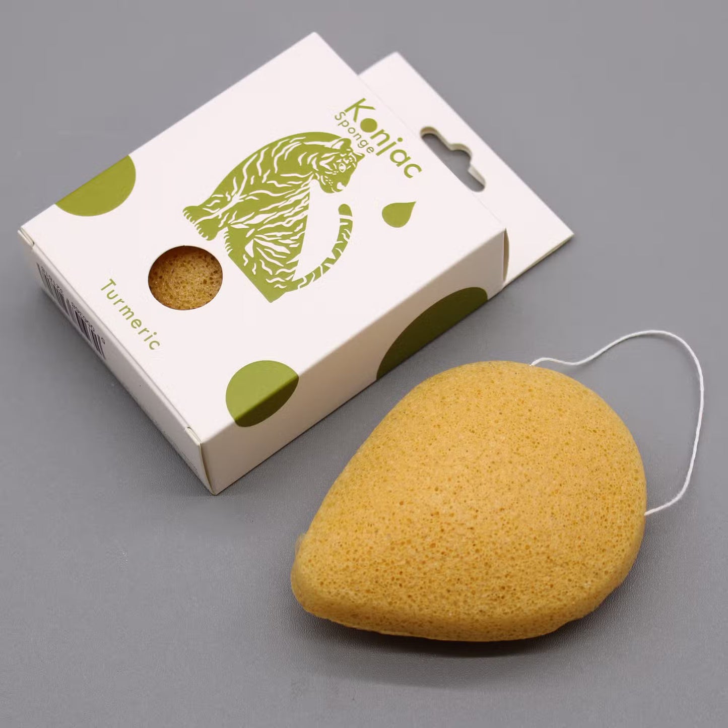Esponja Facial Konjac de Cúrcuma