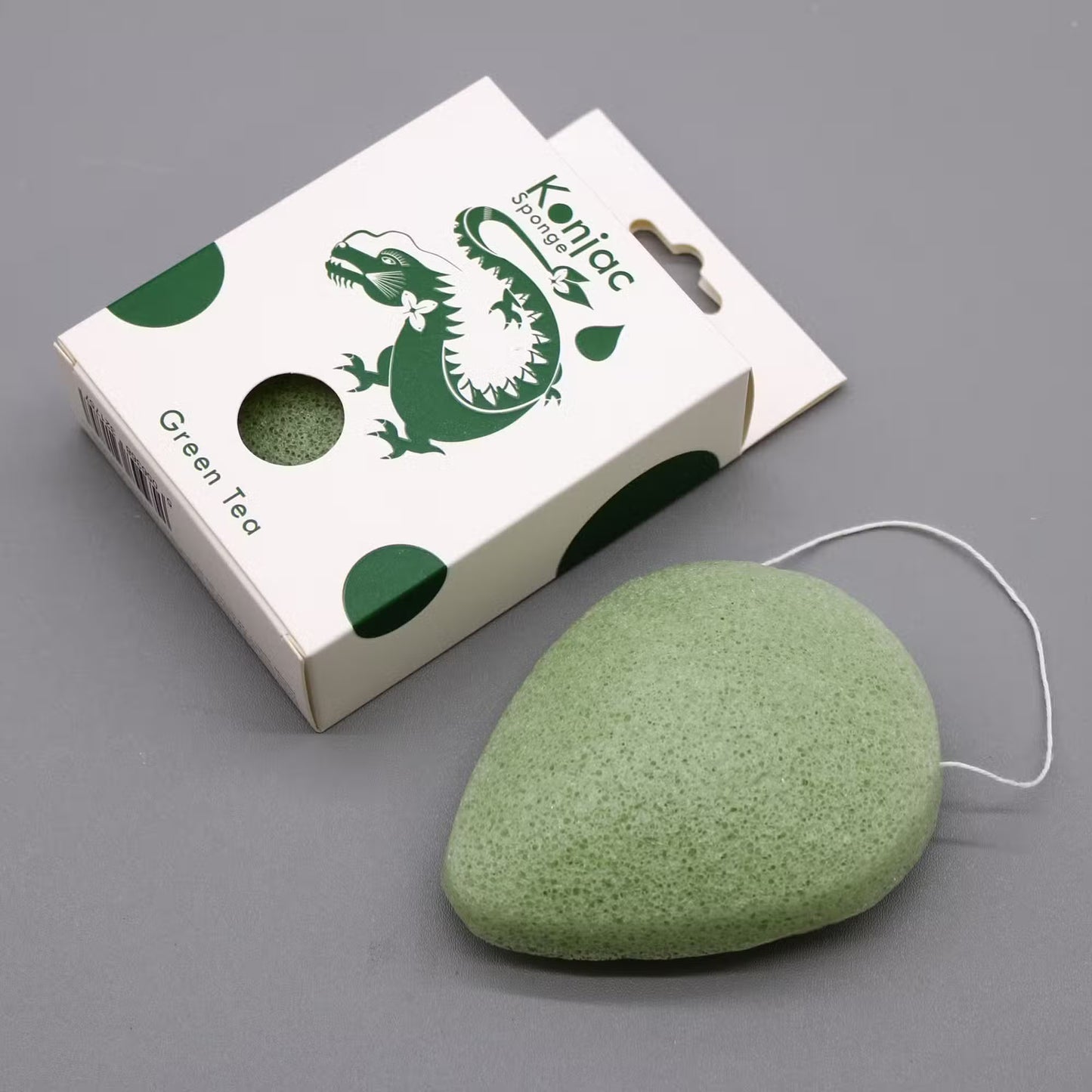 Esponja Facial Konjac de Té Verde