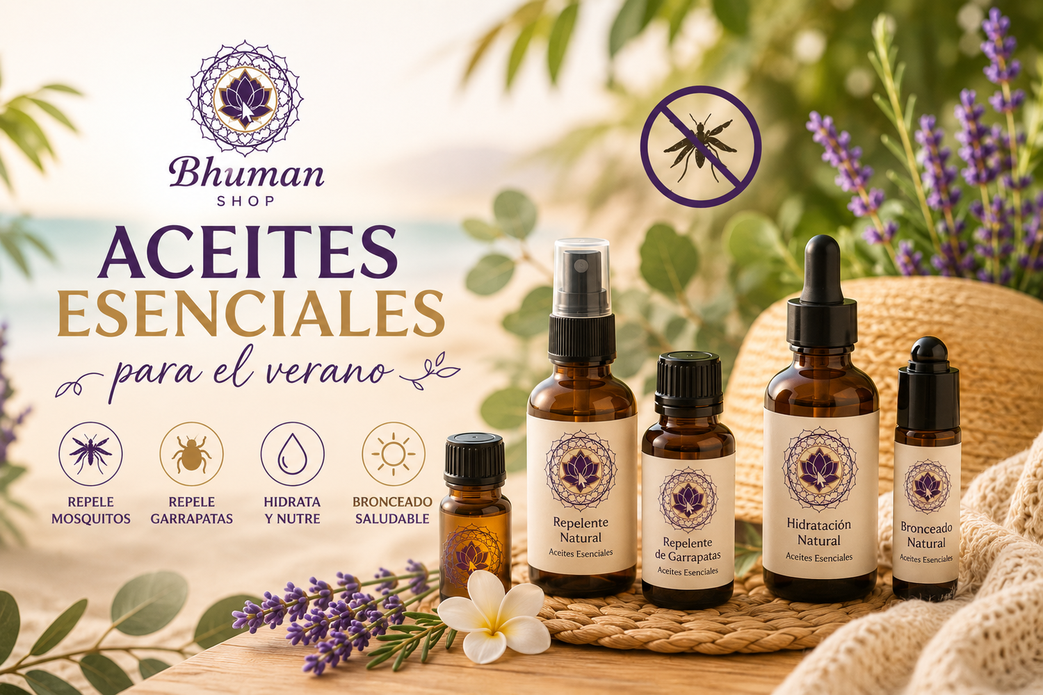 Aceites esenciales para el Verano