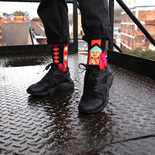 Calcetines Hop Hare (41-46) - Buda Rosa y Loto