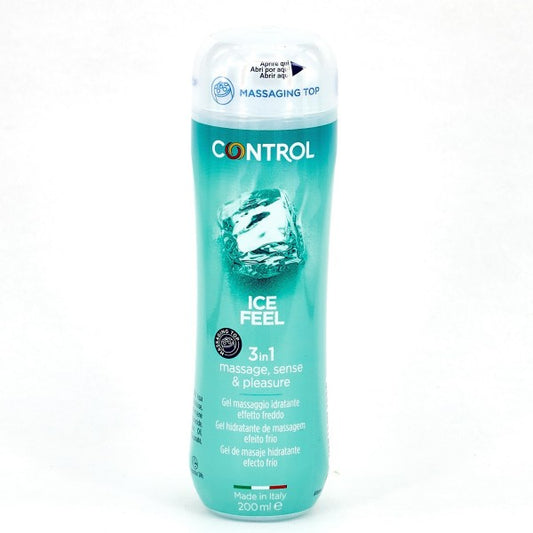 Control Ice Feel Gel De Masaje Hidratante 200 ml