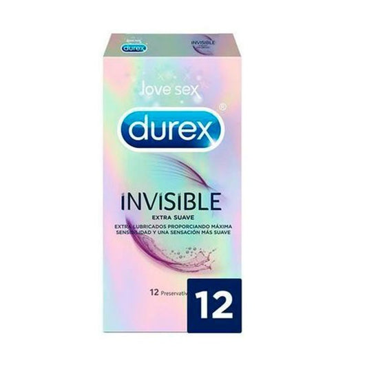Durex Preservativos Invisible Extra Sensitivo 12ud