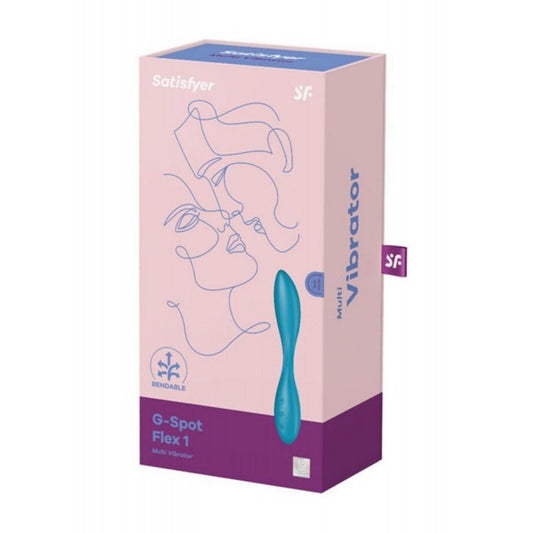 Satisfyer g-spot flex 1 multi-vibrador petrol 1un