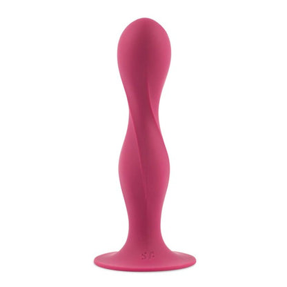 Satisfyer Double Ball-R Rumbly Kinetic Sensattion Dildo Color Rojo
