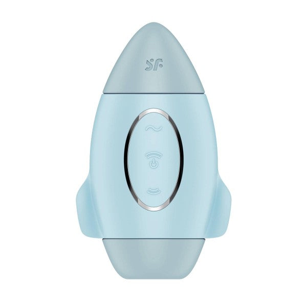 Satisfyer mission control double air pulse vibrador azul 1un