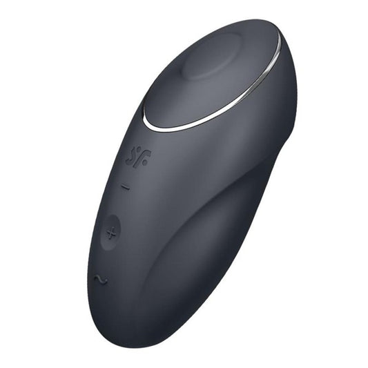 Satisfyer tap climax 1 sensual tapping lay-on vibrador gris 1un
