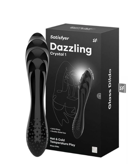 Satisfyer Dazz-Crystal Vibrador Nº1 Negro