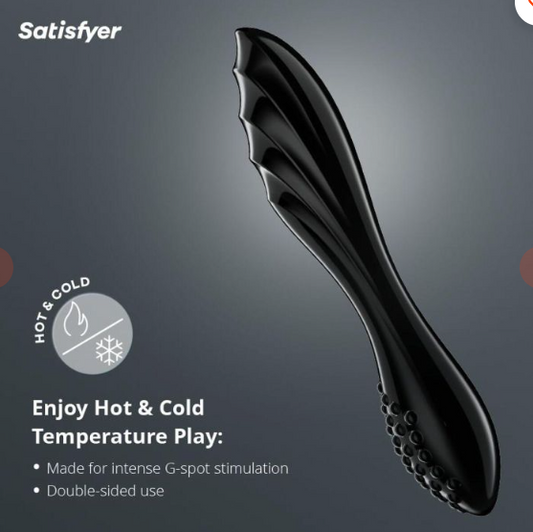 Satisfyer Dazz-Crystal Vibrador Nº1 Negro