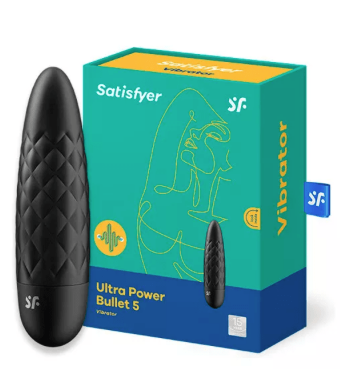 Satisfyer Ultra Power Bullet 5 Vibrador Negro