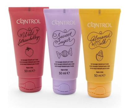Control Gel De Masaje Kit De Viaje (3x50 ml)