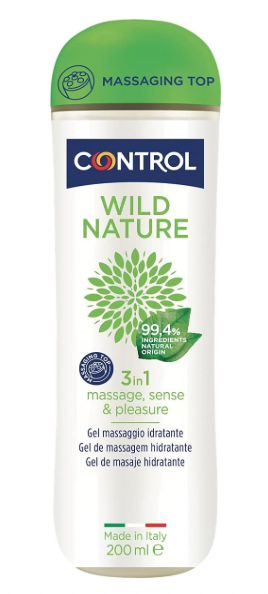 Control Gel Masaje Wild Nature (200 ml)