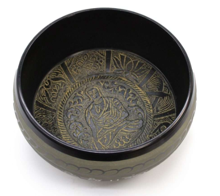 Cuenco Grande Extra Fuerte con Figura de Bhudda