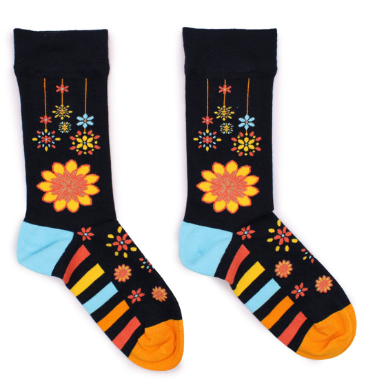 Calcetines Largos Hop Hare Mandala y Flores (41-46)