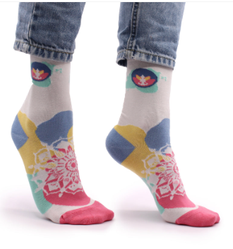 Calcetines Largos Hop Hare Meditación Con Lata (41-46)