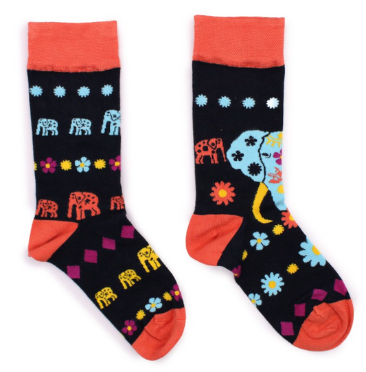 Calcetines de Bambú Hop Hare Lucky Elephant M/L (41-46)