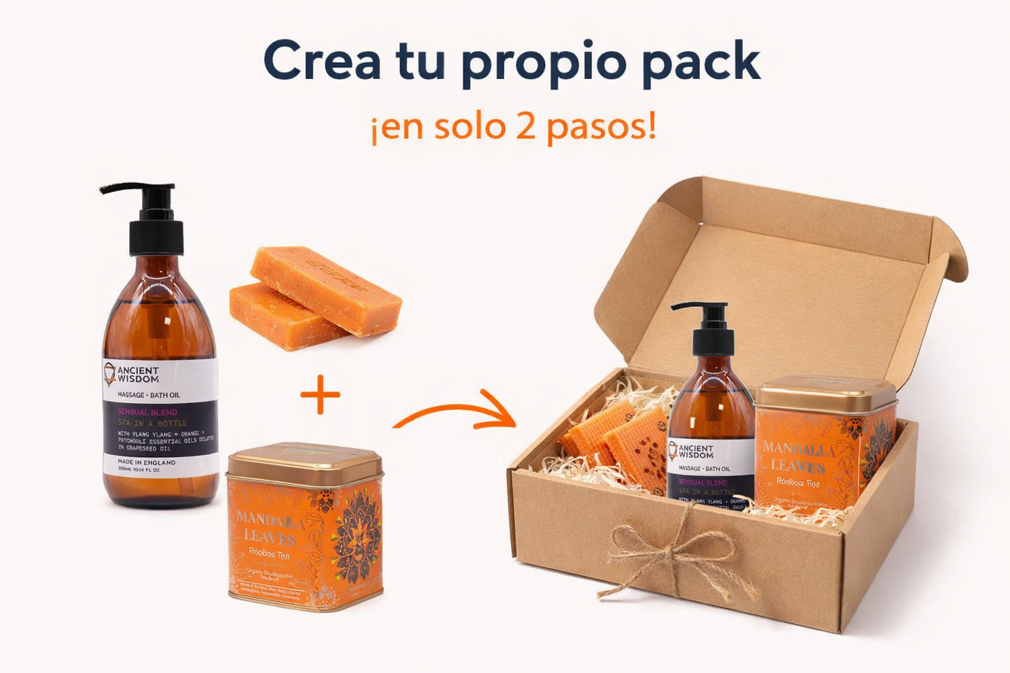 Crea tu Pack en solo 2 pasos