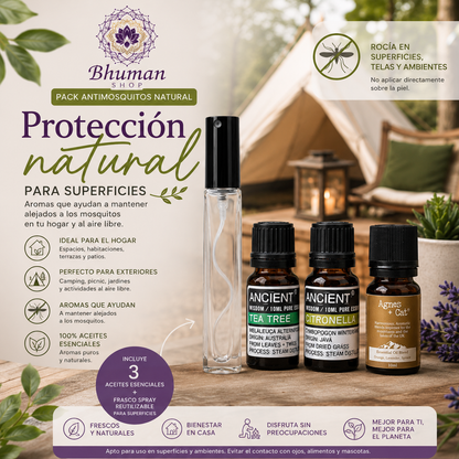 Pack Anti Mosquitos Natural Hogar
