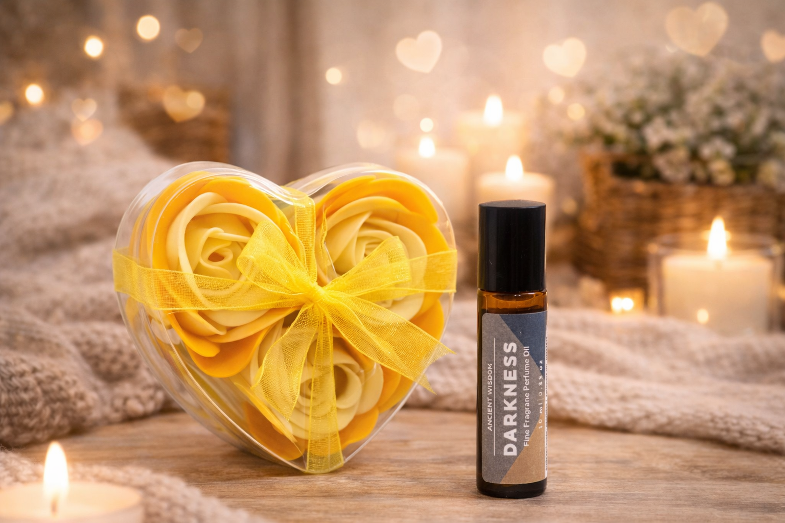 Ritual Dulce Presencia - Set 3 Rosas y Roll on