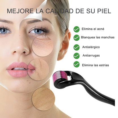 Derma Roller Facial · Microneedling para Uso en Casa