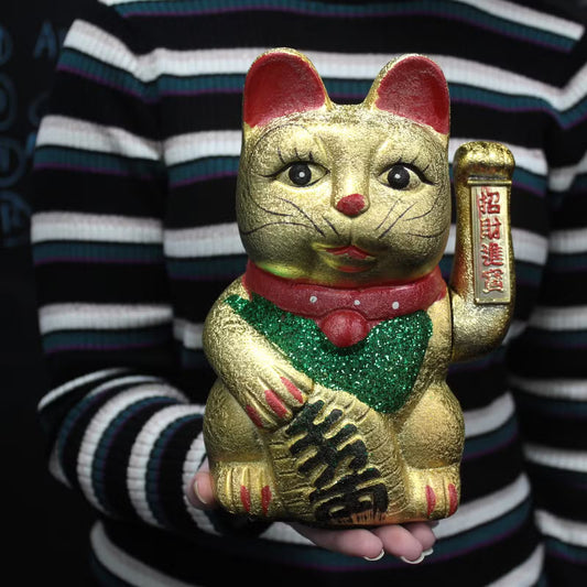 Gato del Dinero Tamaño Grande