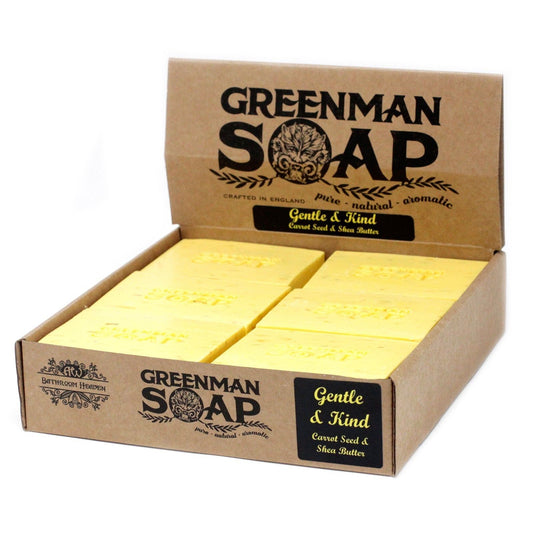 Jabón Greenman Fragancia a Sensación Amable y Suave (100g)