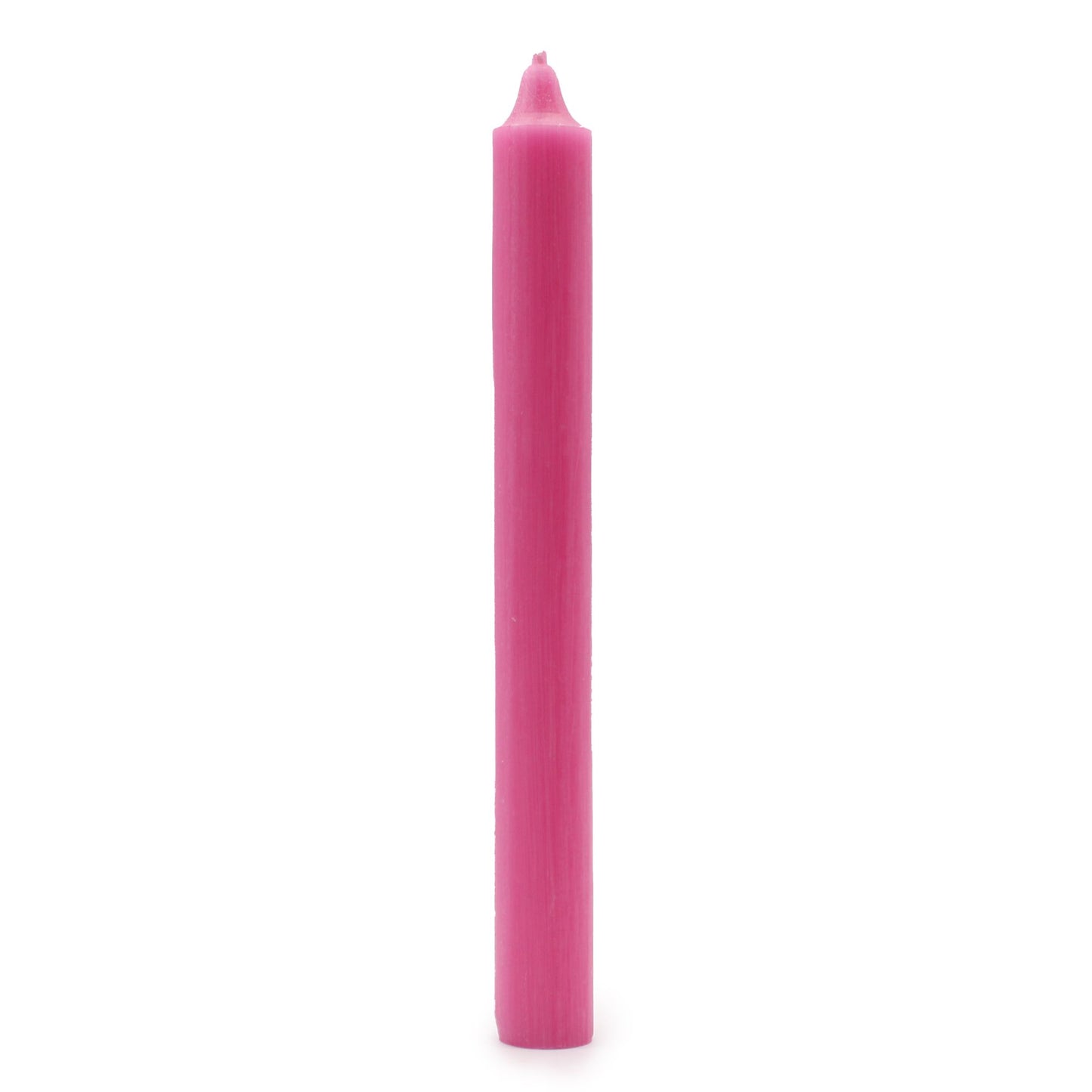 Velas a Granel en Color Fucsia (Paquete de 10 unids)