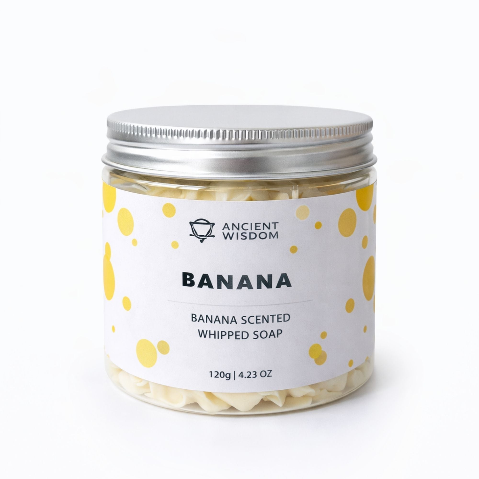 Jabón de Crema Batida de Plátano 120g – Aroma Dulce y Nutritivo para la Piel