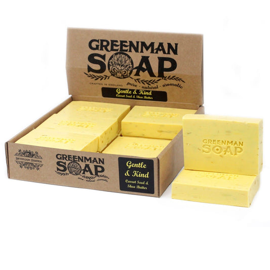 Jabón Greenman Fragancia a Sensación Amable y Suave (100g)